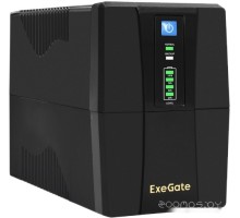 Источник бесперебойного питания Exegate SpecialPro UNB-600.LED.AVR.2SH.RJ.USB EX292764RUS