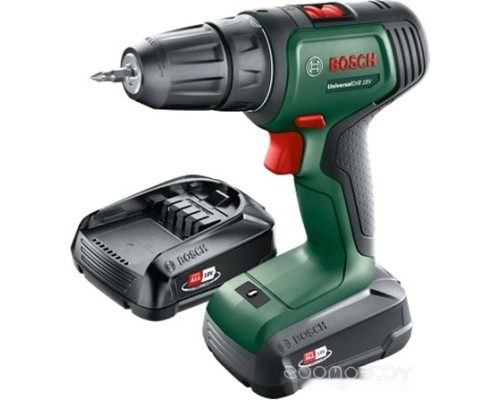 Дрель-шуруповерт Bosch UniversalDrill 18V 06039D4005 (с 1-м АКБ, кейс)