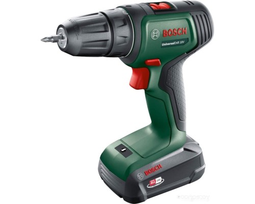 Дрель-шуруповерт Bosch UniversalDrill 18V 06039D4005 (с 1-м АКБ, кейс)