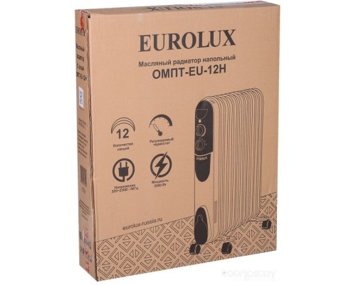 Масляный радиатор Eurolux ОМПТ-EU-12Н