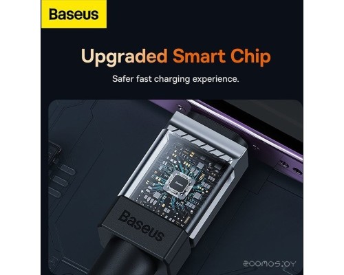 Кабель Baseus CoolPlay Series USB Type-A - Lightning (1 м, белый)