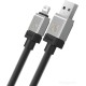 Кабель Baseus CoolPlay Series USB Type-A - Lightning (1 м, черный)