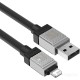 Кабель Baseus CoolPlay Series USB Type-A - Lightning (1 м, черный)