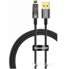 Кабель Baseus Explorer USB Type-A - Lightning (1 м, черный)