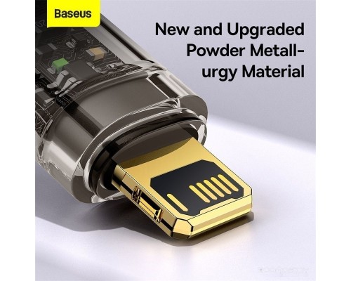 Кабель Baseus Explorer USB Type-A - Lightning (1 м, черный)