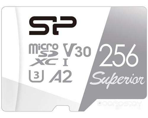 Карта памяти Silicon Power Superior microSDXC sp256gbstxda2v20 256GB