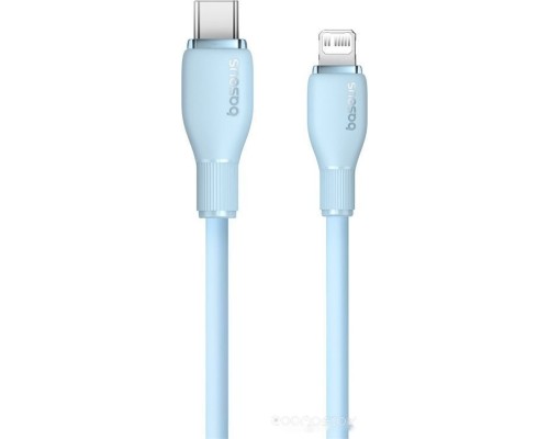 Кабель Baseus Pudding Series USB Type-C - Lightning (1.2 м, голубой)