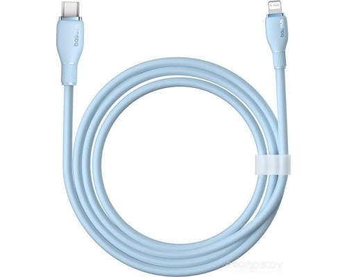 Кабель Baseus Pudding Series USB Type-C - Lightning (1.2 м, голубой)