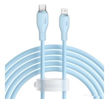 Кабель Baseus Pudding Series USB Type-C - Lightning (2 м, голубой)