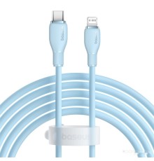 Кабель Baseus Pudding Series USB Type-C - Lightning (2 м, голубой)