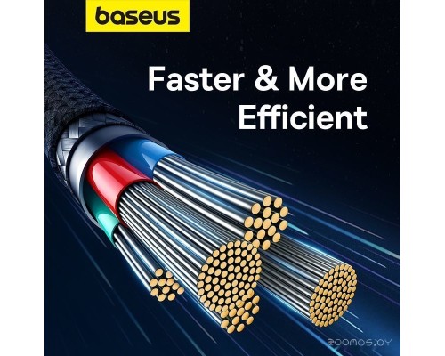 Кабель Baseus Unbreakable Series USB Type-C - Lightning (1 м, белый)