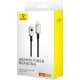 Кабель Baseus Unbreakable Series USB Type-C - Lightning (1 м, белый)