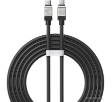 Кабель Baseus CoolPlay Series USB Type-C - USB Type-C (2 м, черный)