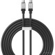 Кабель Baseus CoolPlay Series USB Type-C - USB Type-C (2 м, черный)