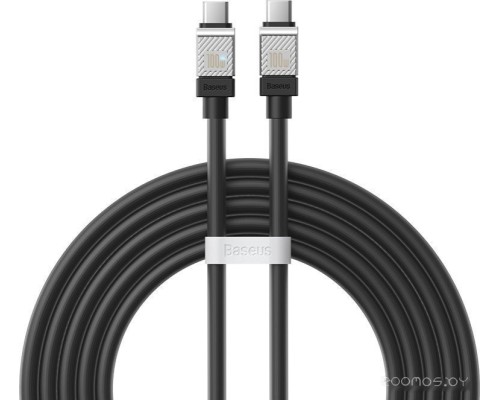 Кабель Baseus CoolPlay Series USB Type-C - USB Type-C (2 м, черный)