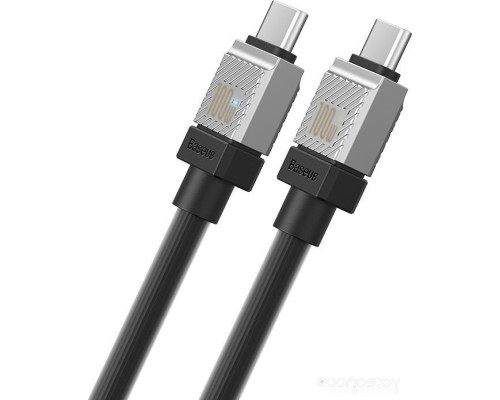 Кабель Baseus CoolPlay Series USB Type-C - USB Type-C (2 м, черный)