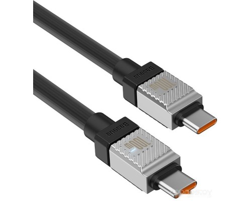 Кабель Baseus CoolPlay Series USB Type-C - USB Type-C (2 м, черный)