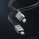 Кабель Baseus CoolPlay Series USB Type-C - USB Type-C (2 м, черный)