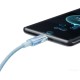 Кабель Baseus Explorer Series Fast Charging with Smart Temperature Control USB Type-C USB Type-C (1 м, голубой)