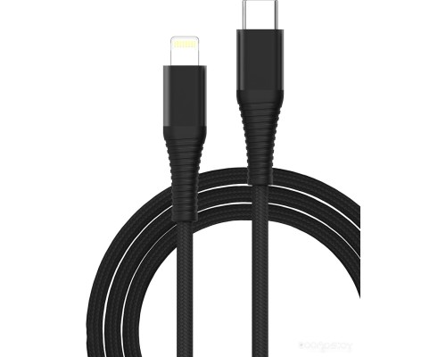Кабель TFN CMFLIGA1MNLBK USB Type-C - Lightning (1 м, черный)