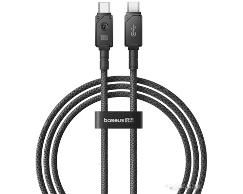 Кабель Baseus Unbreakable Series USB Type-C - USB Type-C (1 м, черный)