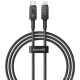 Кабель Baseus Unbreakable Series USB Type-C - USB Type-C (1 м, черный)