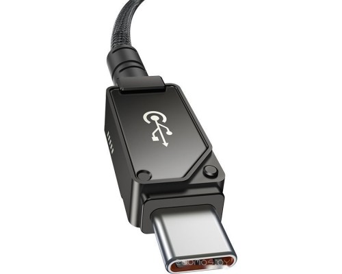 Кабель Baseus Unbreakable Series USB Type-C - USB Type-C (2 м, черный)