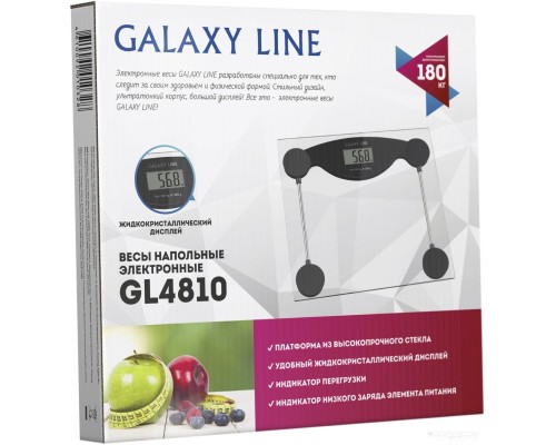 Напольные весы Galaxy Line GL4810 (черный)