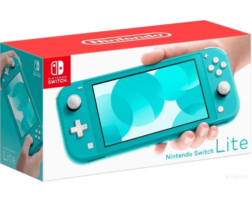 Игровая приставка Nintendo Switch Lite (бирюзовый)