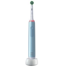 Электрическая зубная щетка Oral-B Pro 3 3000 Cross Action D505.513.3 (голубой)