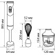 Блендер TDM Electric Микс 3 SQ4007-0003