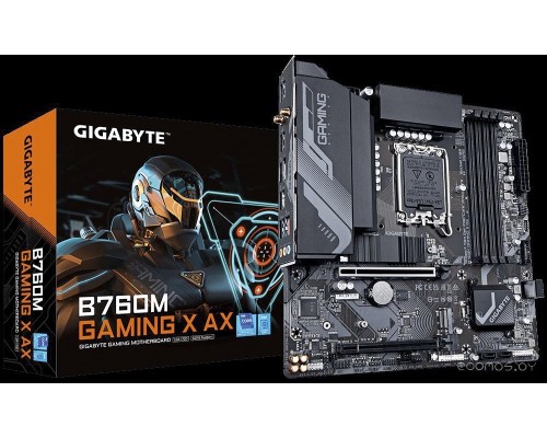 Материнская плата Gigabyte B760M Gaming X AX (rev. 1.x)