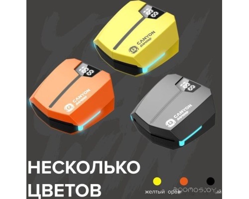 Наушники Canyon Doublebee GTWS-2 (черный)