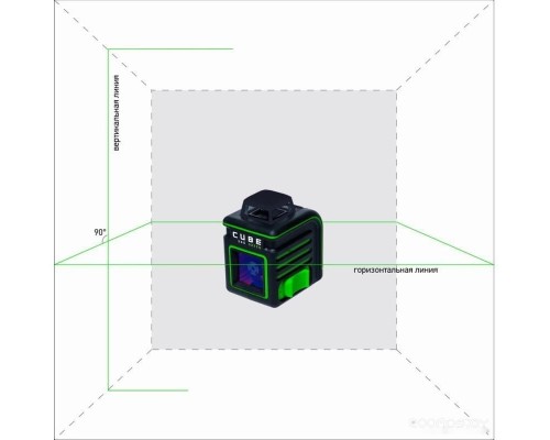 Лазерный нивелир ADA Instruments Cube 360 Green Basic Edition А00672