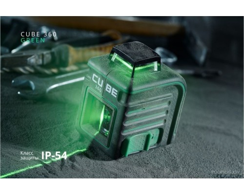 Лазерный нивелир ADA Instruments Cube 360 Green Basic Edition А00672