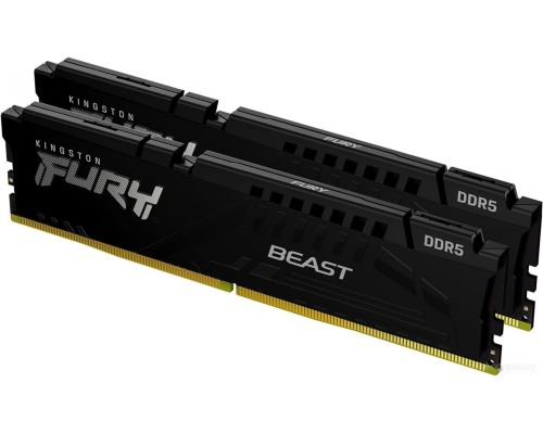 Модуль памяти Kingston FURY Beast 2x32ГБ DDR5 6000МГц KF560C36BBEK2-64