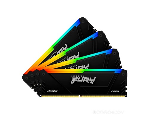 Модуль памяти Kingston Fury Beast RGB KF432C16BB2AK4/­32