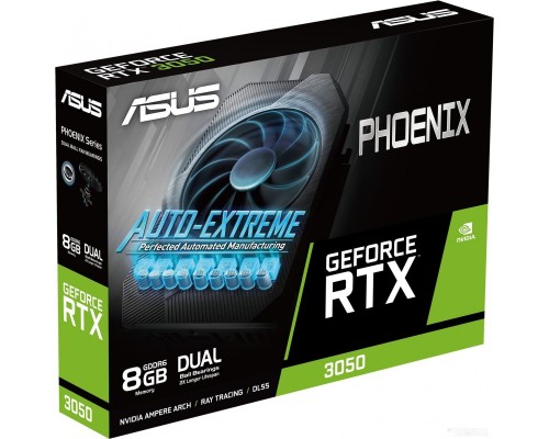 Видеокарта Asus Phoenix GeForce RTX 3050 V2 8GB GDDR6 PH-RTX3050-8G-V2