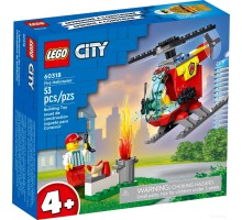 Конструктор Lego City 60318 Пожарный вертолет