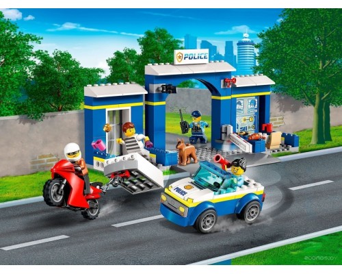 Конструктор Lego City 60370 Побег из полицейского участка