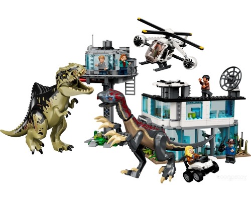 Конструктор Lego Jurassic World 76949 Атака гиганотозавра и теризинозавра