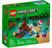 Конструктор Lego Minecraft 21240 Болотное приключение