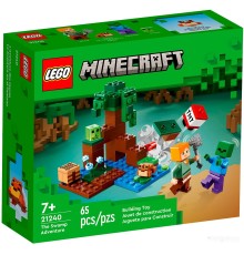 Конструктор Lego Minecraft 21240 Болотное приключение