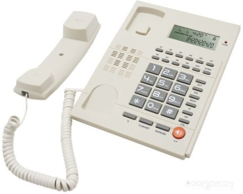 Проводной телефон Ritmix RT-420 (белый)
