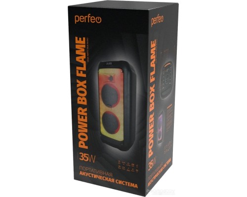 Портативная акустика Perfeo Power Box 35 Flame