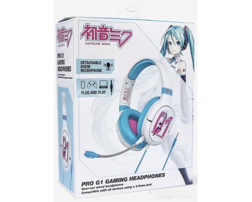 Наушники OTL Technologies Hatsune Miku Pro G1 HM1010