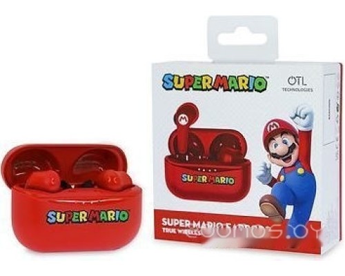 Наушники OTL Technologies Nintendo Super Mario Red SM0894