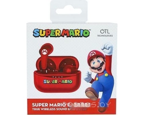 Наушники OTL Technologies Nintendo Super Mario Red SM0894