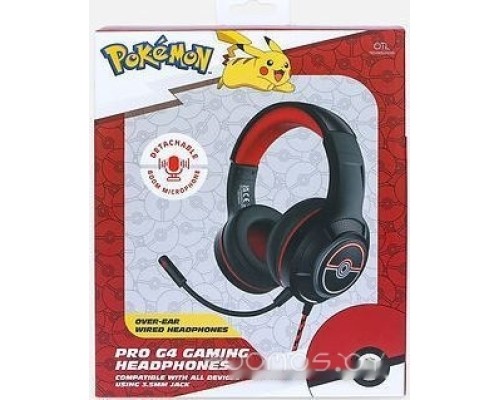 Наушники OTL Technologies Pokemon Poke Ball Pro G4 PK0904