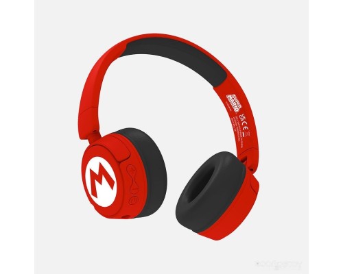 Наушники OTL Technologies Super Mario Red Kids Wireless SM1016